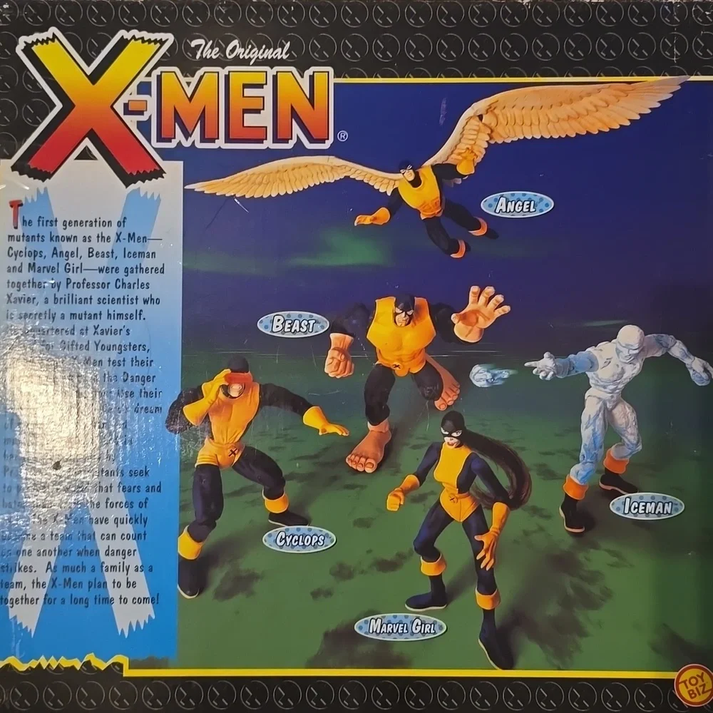 Marvel X-Men 1997 Collector's Edition Toy Biz Action Figure Set Of 5